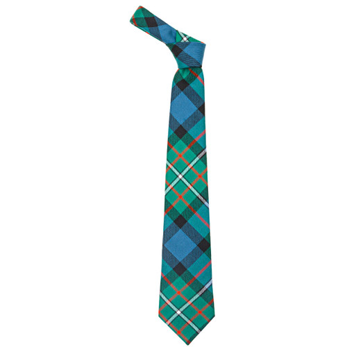 Men’s Ferguson Ancient Tartan Wool Neck Tie — Handmade In Scotland, 100% Pure Wool