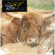 Highland cow napkins