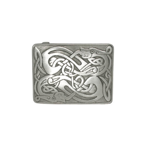 Belt Buckle | Zoomorphic Pewter Buckle – Matt - Burnett's & Struth
