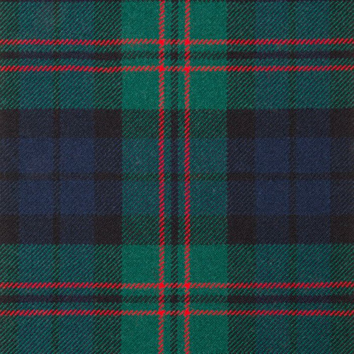 Dundas Modern Tartan Crest Blanket Wave Style