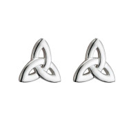Solvar |  Sterling Silver Trinity Knot Stud Earrings 