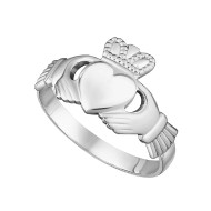 Solvar | Sterling Silver Claddagh Ring