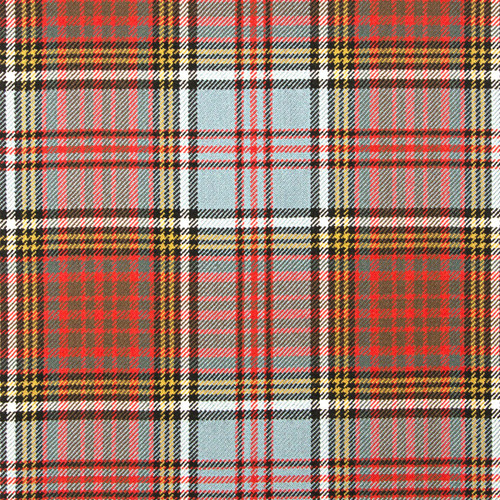 Ross Red Modern Heavyweight Tartan Fabric