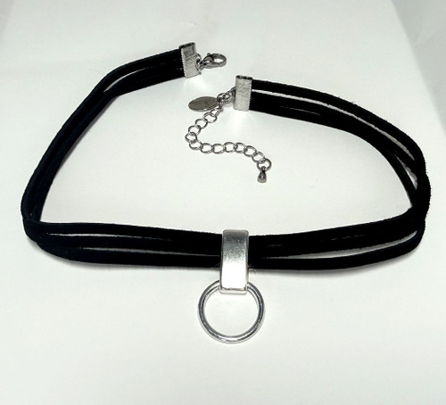 Suede Leather Choker