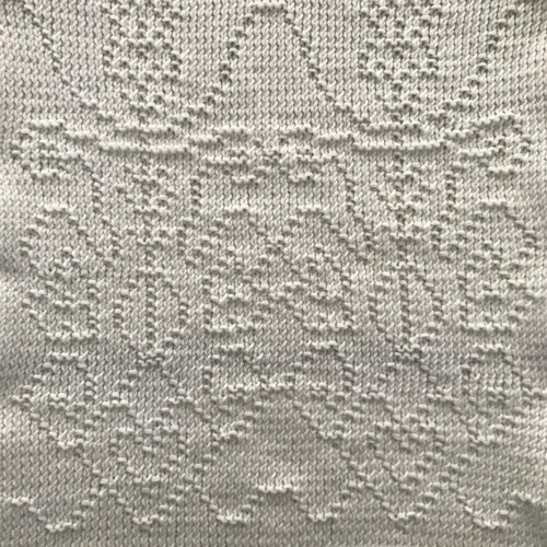 Influence & Wisdom - Daniel Harris - Ojibway inspired repeat Knitted Design