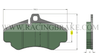 [PD991A-391] RB Custom Street Pad to Fit Porsche 996/997 Front BBK (Upgrade to 380 from 350mm)
