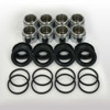 Save 10% on Rebuild Kit for Aftermarket Brembo 4-Piston Caliper (32x32mm) (Price is for 2 Calipers)