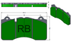 front pad