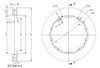 Rotor Rings (380x32) for Brembo 380mm BBK (Price is for pair) - Hardware are included.