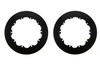 350x12mm Replacement Rotor Rings (Curved Slot) Incl. hardware