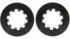 Curve slotted rotors
