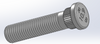 EVO 8/9/10 M12x1.5 Wheel Stud M12x1.5, 14mm longer than stock (10 pc. - Axle Set)