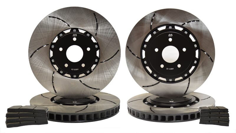 RB 2pc Rotor Kit (420/370) for Mustang GT500 2020+ (P/N 2640 & 2641)