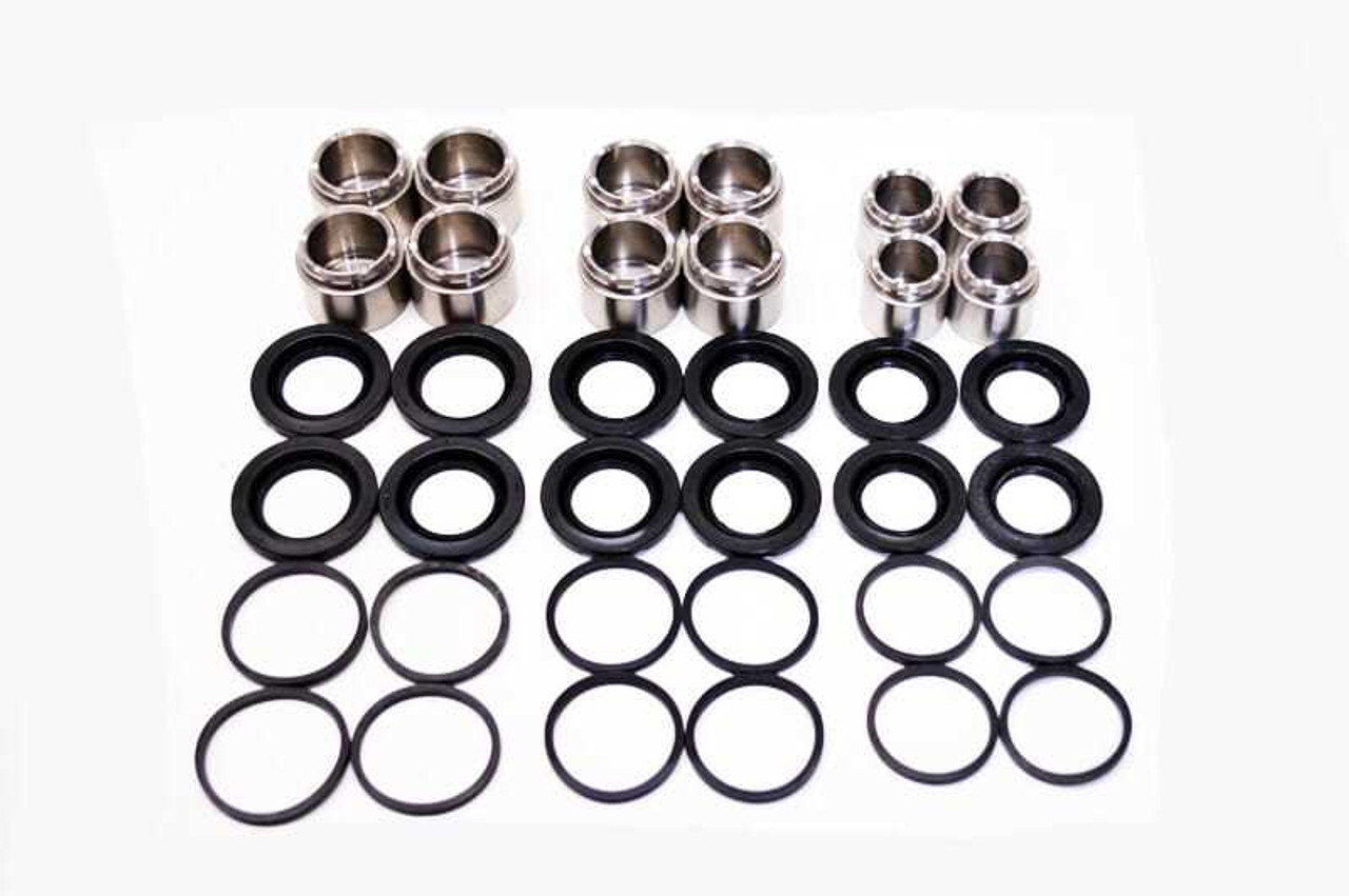 Save 10% on Rebuild Kit for Audi RS5/RS6/R8 w/CCB, Porsche Cayenne w/380mm Rotors 19Z Front Calipers (Price is for 2 Calipers)