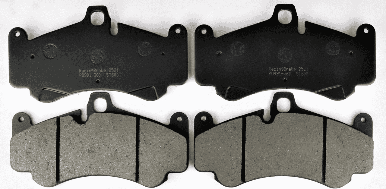 [PD991A-3R7] RB  Custom Track Pads for Porsche 996/997 Front BBK (Upgrade to 380 from 350mm)