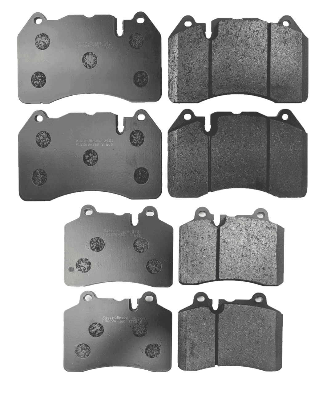 PD8269.PD8270.MC-62.MC-42] Brake Pads for McLaren 720S/765LT/600LT