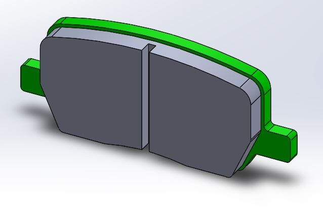 [PD1929-360] RB Brake Pad for Tesla M3, S, X w/CCM Rotors