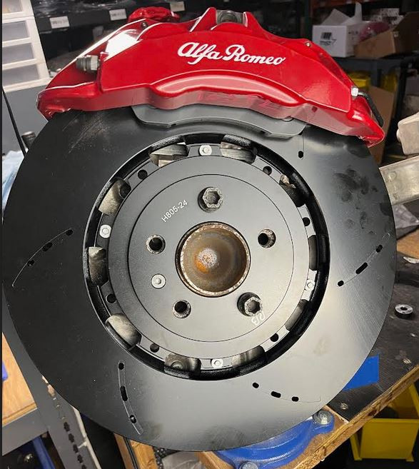 EBC RK Series Premium Front Rotors (281x26mm) | 91-93 Lancia Delta Integrale 2.0L Turbo HF Evo 1 main image 1