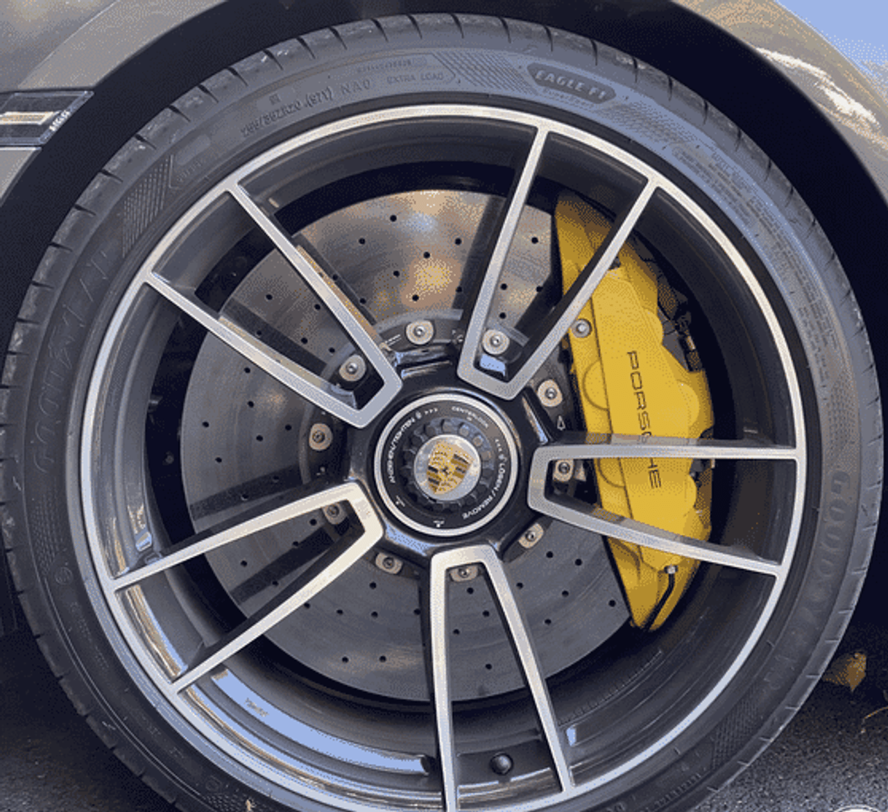 RB-CCB (420/390) Rotor Kit for Porsche 992 Turbo S pccb Replacement  (PN 2R41 & 2C20)