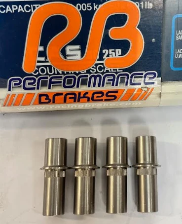 RB Pad Pins & Bolts for Porsche, Tesla Plaid Brembo Calipers (Pack of 4 for 1 Caliper, Order Qty 2 for 2 Calipers)