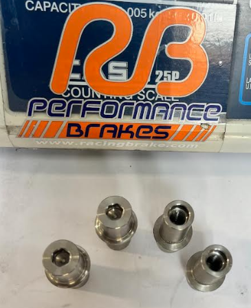 RB Pad Pins for Porsche, Tesla Plaid Brembo Calipers (Pack of 4)