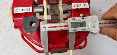 OE pin gap (991 GT3)=39.4mm