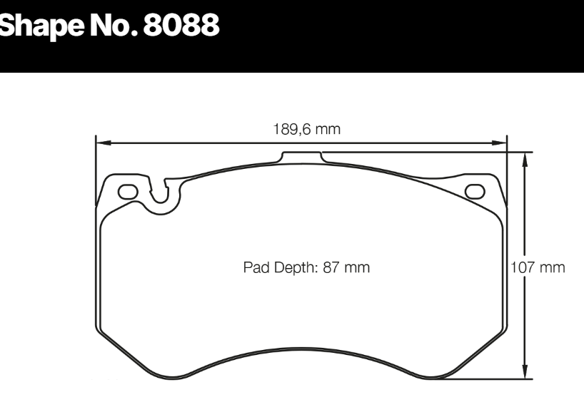 [PD1781.PD1785] RB Bundle Street Pads for Audi C7 RS6/7 Front & Rear w/ccb Rotors