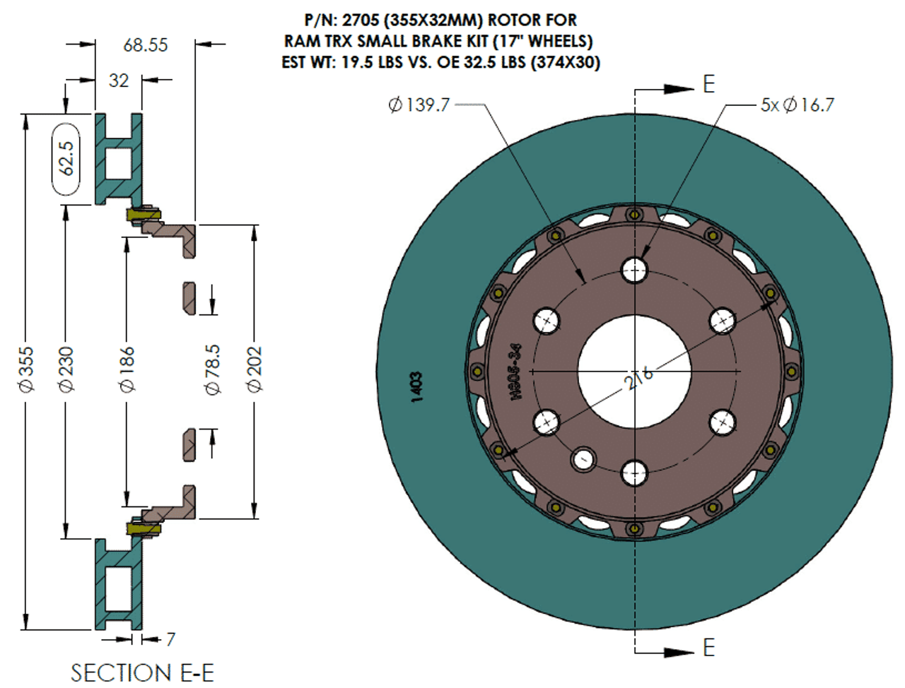 Front rotor