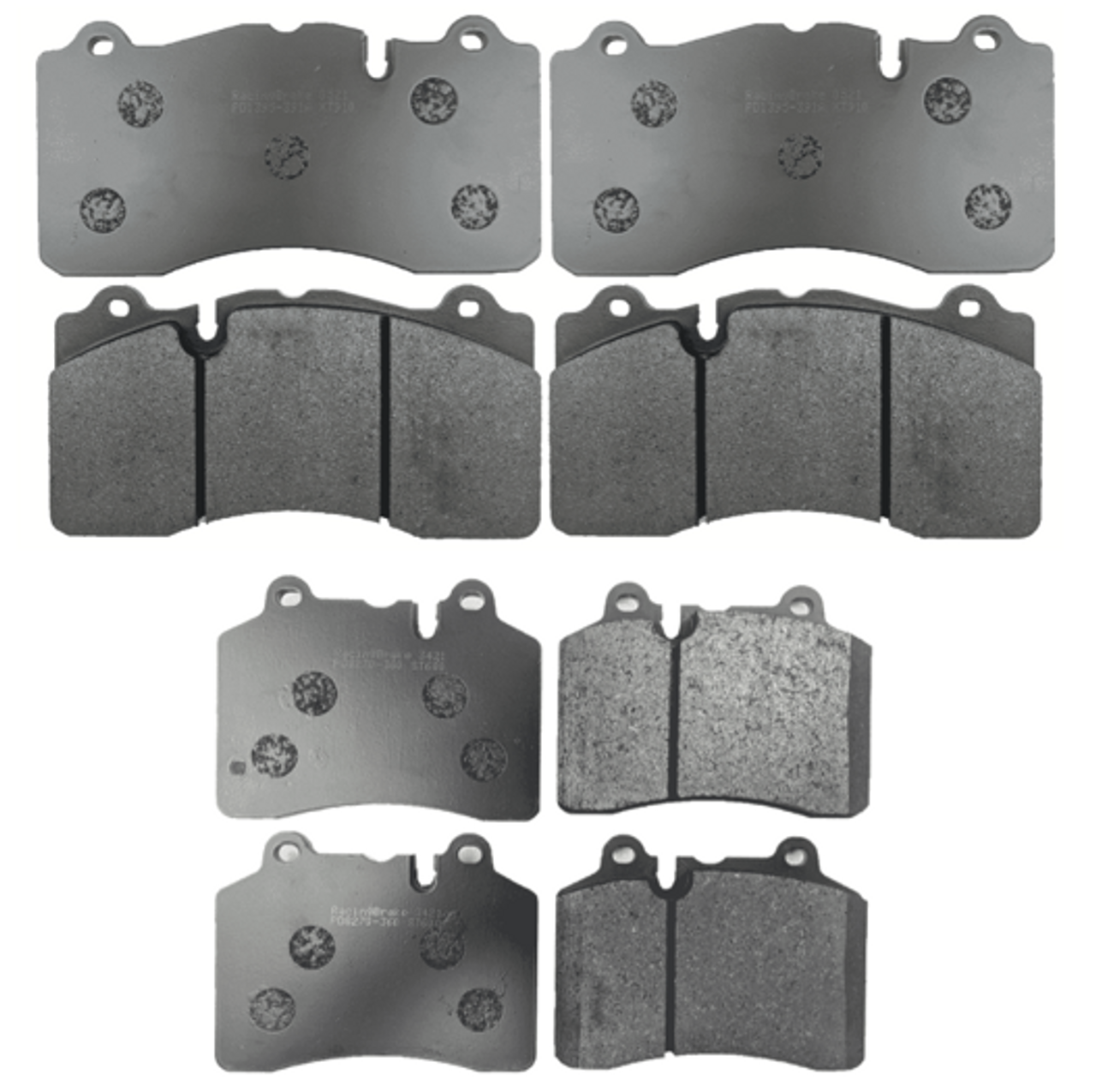 [PD1395B.PD8270] for McLaren 765LT, Senna - Front and Rear (See Description for Wear Sensor Location)