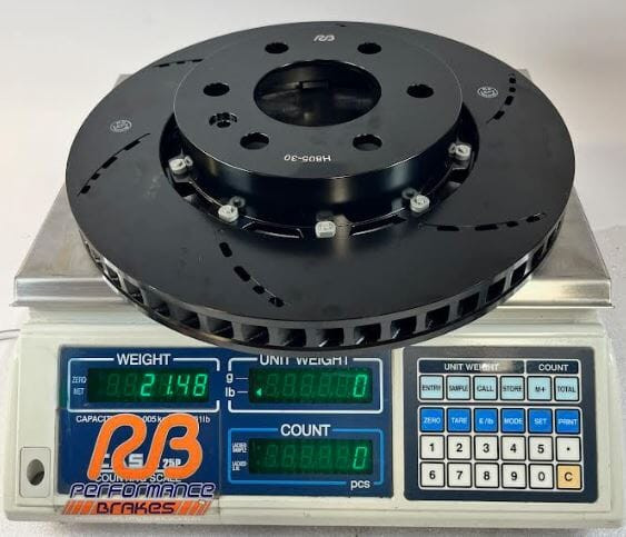 rb front 2 pc rotor wt