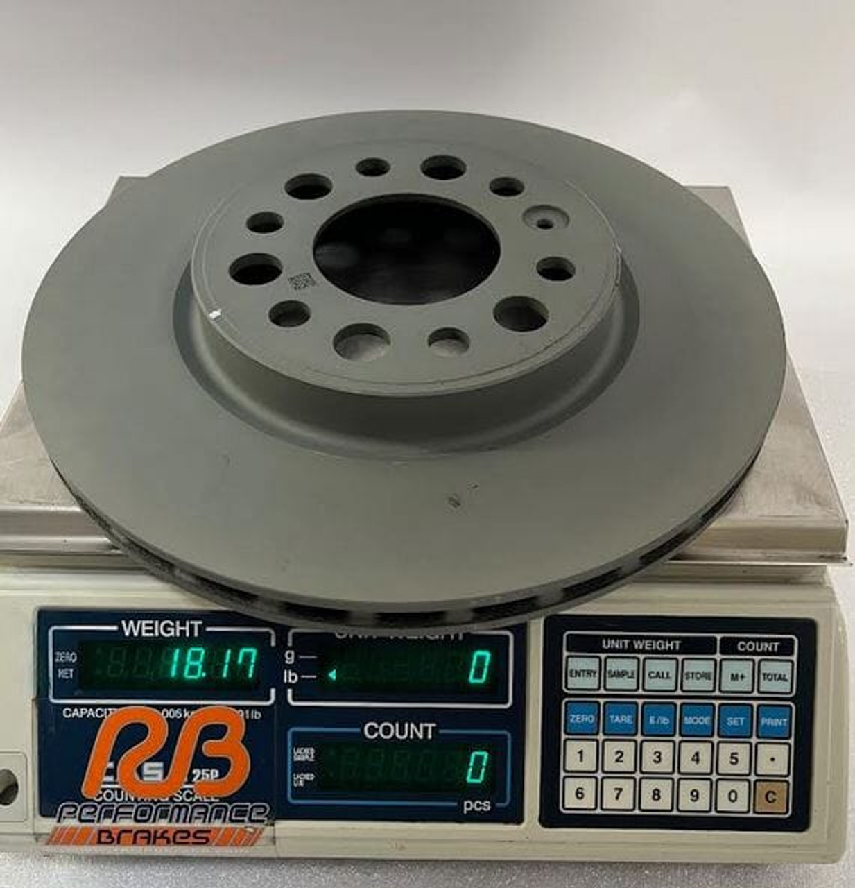 rear oe rotor wt