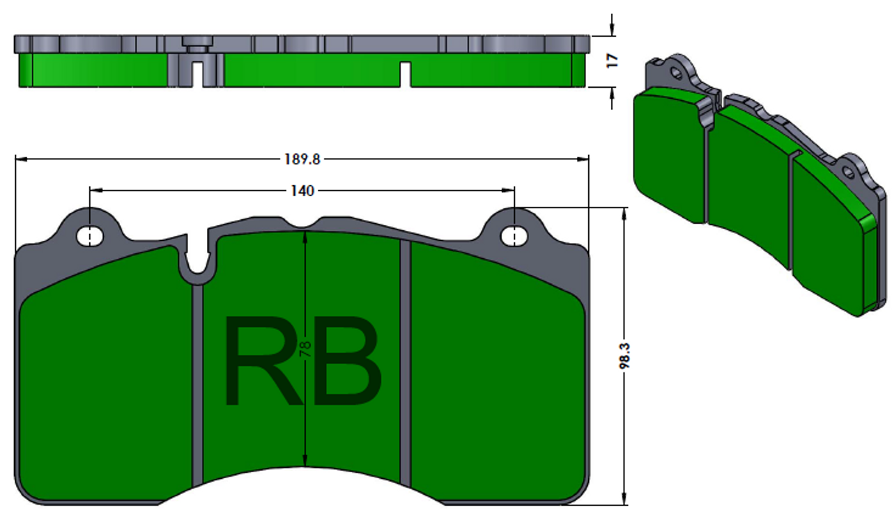front pad