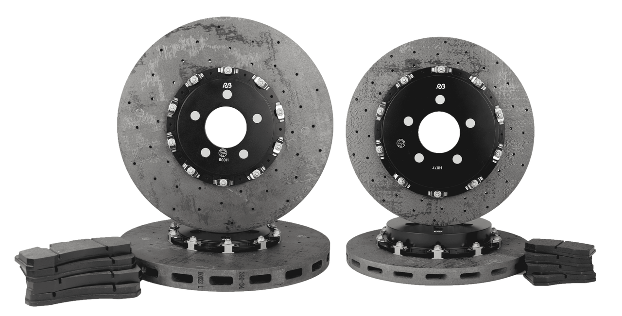RB-CCB Rotor Kit (360/360) for Dodge Viper G3-G5 Iron Rotor to CCB Conversion Upgrade (P/N 2R84 & 2C72)