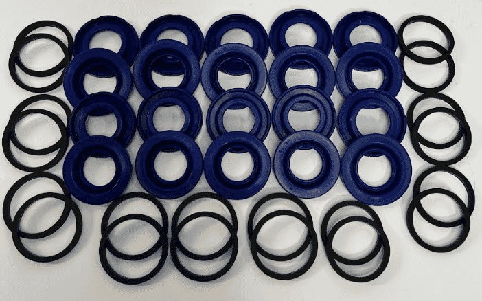 Boots and Seals Kit for Porsche 992 Turbo S Front w/Brembo 10 Pot Calipers (Price is for 2 Calipers)