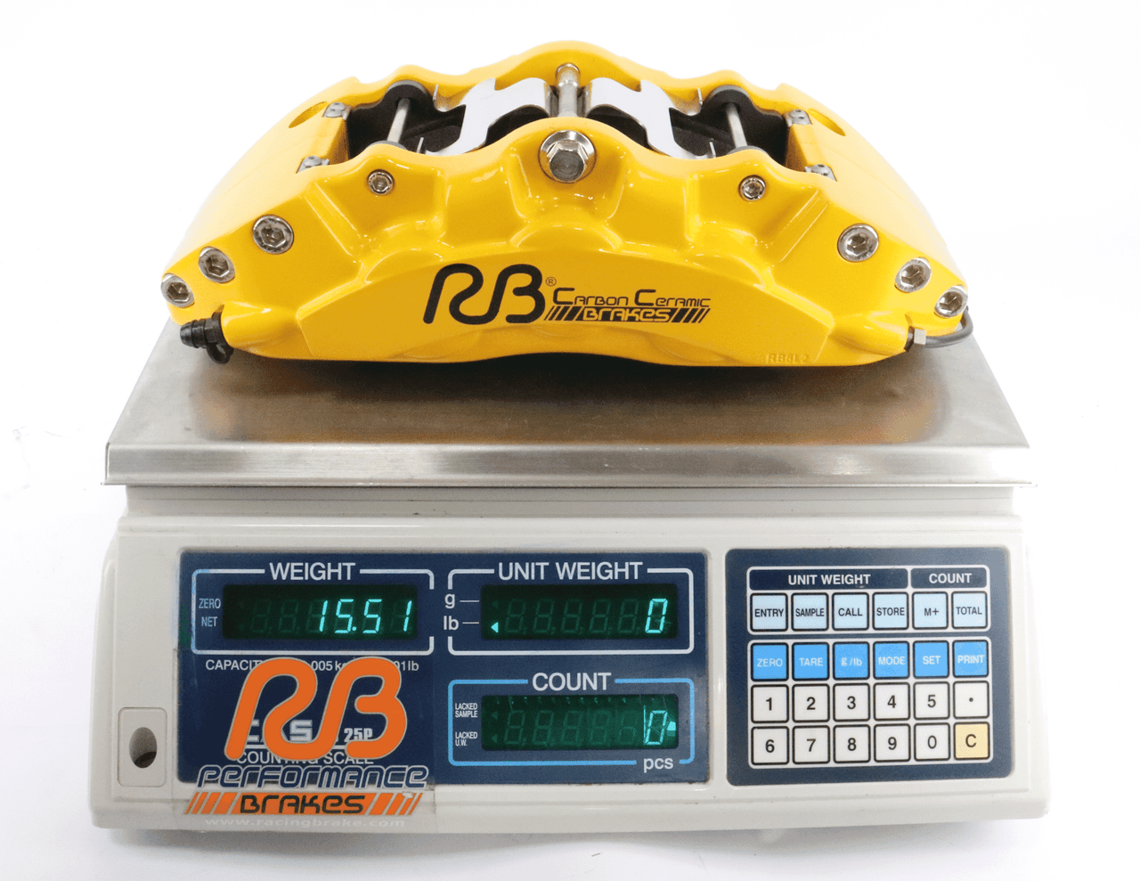 Front RB caliper