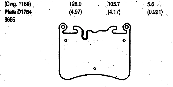 rear pads