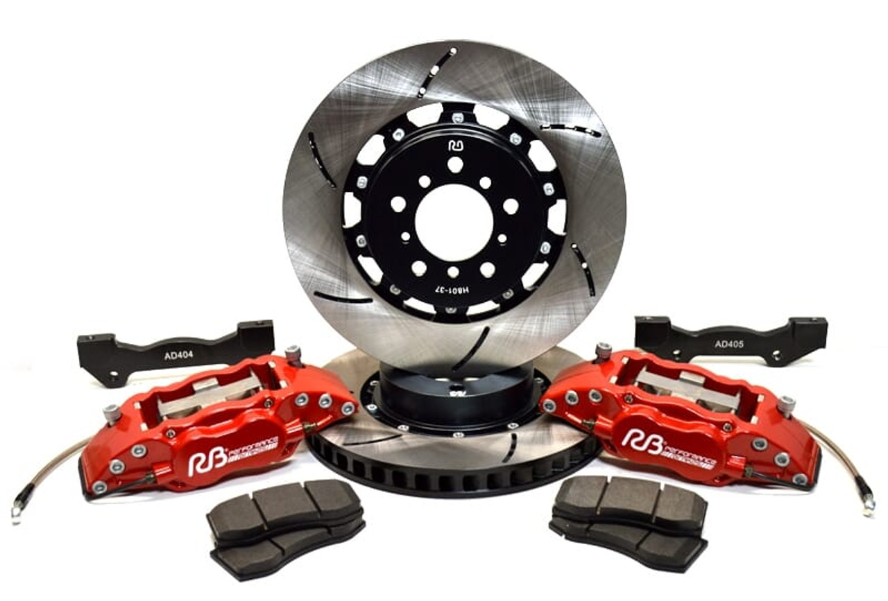 RB Caliper Kit w/Stock Size (324x24) 2 pc light wt rotors for Mazda RX-8 & Miata NC (06-15) BBK