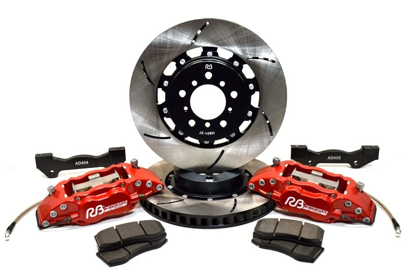 【修理済】Power Break II & Deep Impact Pro（R） RB Stock Size (300x28mm) Brake Kit For Acura TL/TSX/RSX/MDX Front