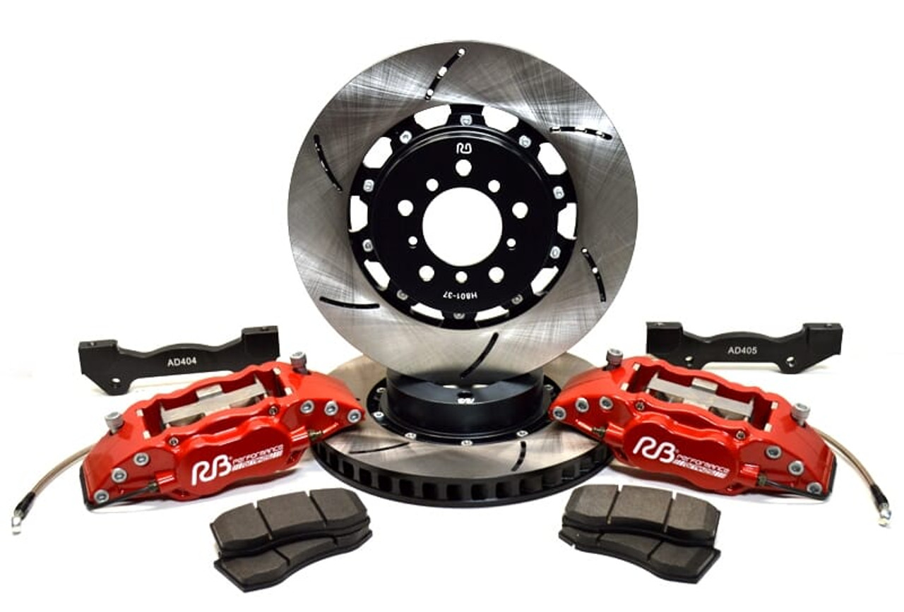 RB Caliper Brake Kit w/Stock Size (294x24) 2 pc Rotors for Scion FRS, Subaru BRZ & WRX Front