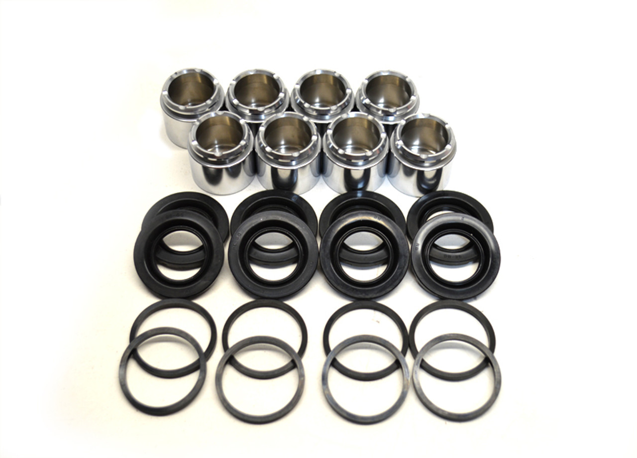 Save 10% on Rebuild Kit for Porsche 996 C4 Turbo, 996 C4S, 996 GT2/GT3, 996 Turbo, 997.1 C2 Turbo, 997.1 C4 Turbo, 997.1 C4S, 997.2 C2S, 997.2 C4S, 987 Boxster S, 987/718 Cayman S/GTS Pccb (yellow) or iron (Red) calipers (Price is for 2 Calipers)