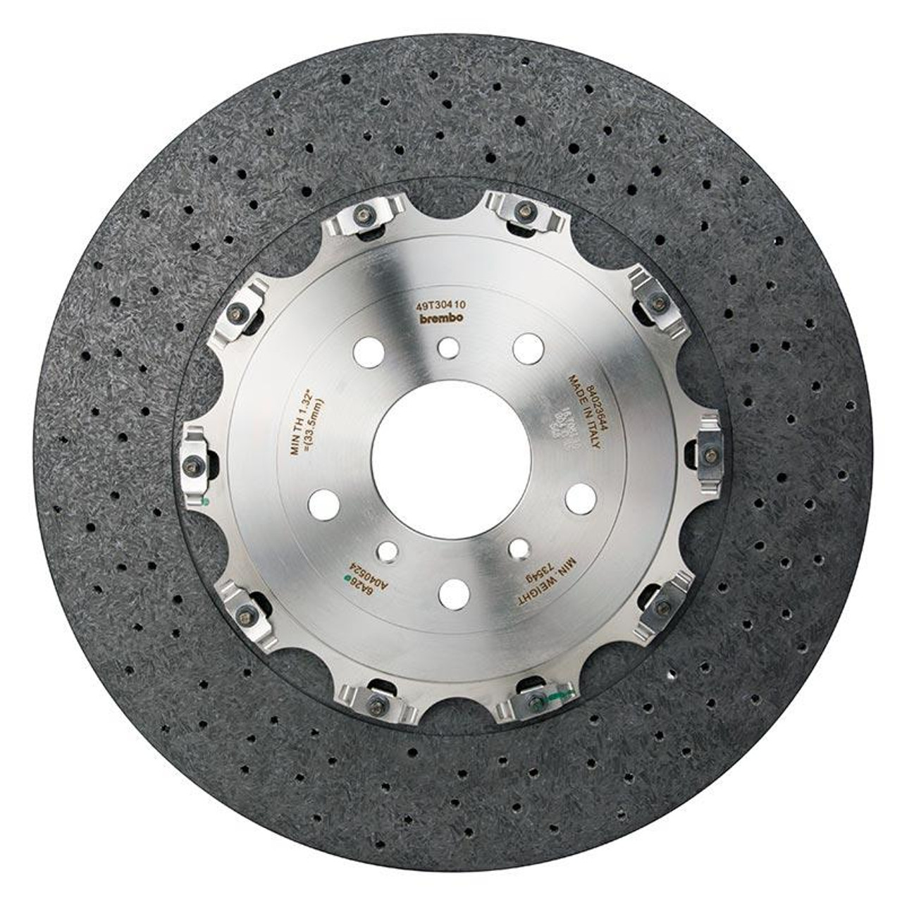 Corvette ZR1 C6 (09-13) Rear CCM Rotor (380x34mm) - Price each