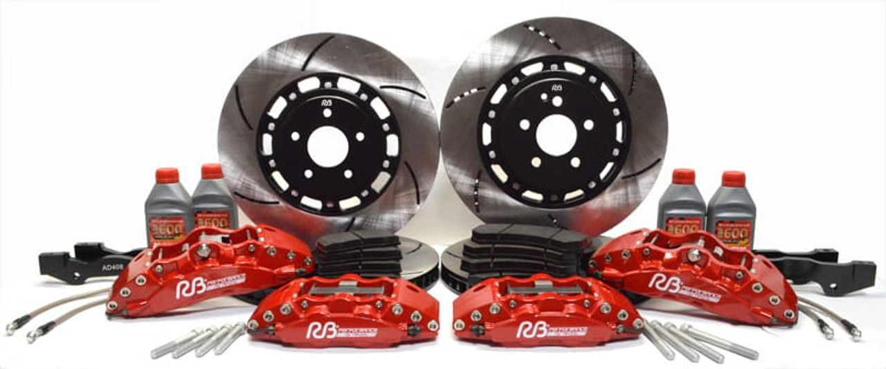 RB 6/4 Pot Caliper Kit (380X32/360X30) for Lexus GS350 2013+, IS 250/350 2014+, RC350 2014+  (P/N 2407-K & 2459-K)