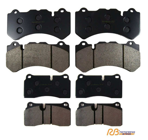 PD-GTR-360X] RB CCB Brake Pads for Nissan GT-R CCM Rotors Upgrade