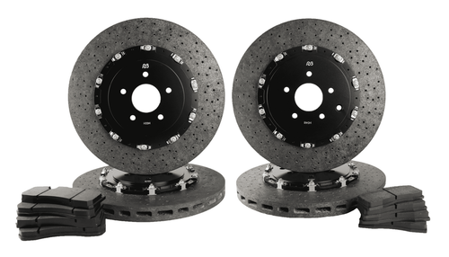 RB CCB Rotor Kit (390/390) Fits OE size Pads for Nissan GTR-35 Upgrade (P/N 2C75 & 2C70)