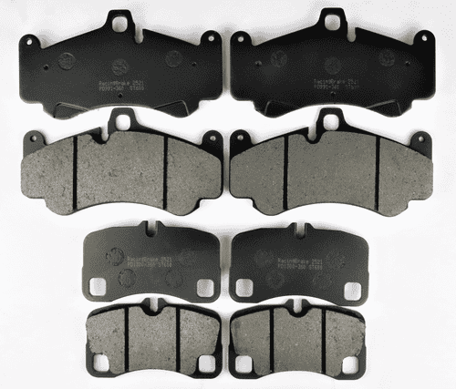[PD991.PD1300] XT910 Street Pad Set (Front & Rear) for Porsche 997 GT3 & Turbo (CCB to Iron Conversion)