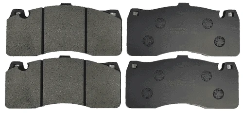 [PD1781-391] RB Street Pads for Audi C7 S6/S7 with Iron Brakes, MB CS63/S63/S65 AMG CCB to Iron Rotor Conversion (Lining Depth=75mm)