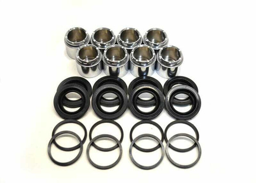 Save 10% on Rebuild Kit (w/HIgh Temperature dust boots) for McLaren 570S (650S, 675LT, 12C) Rear Caliper with CCB or Iron Rotors (Price is for 2 Calipers)