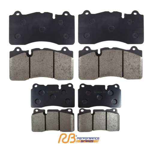 ZR1 pad set: Pad depth front=78mm, rear=65mm
