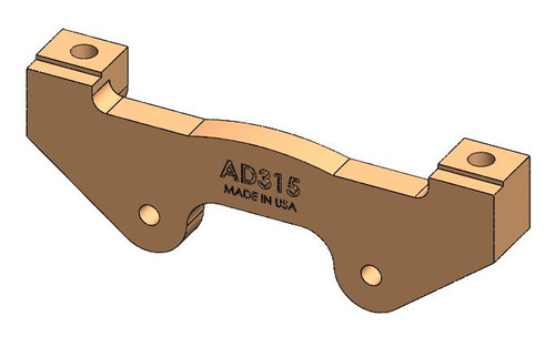 RB Caliper Adaptors for ISF Rear BBK Upgrade (Pic. for illustration only & may not represent the actual part) - Price in pair.