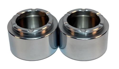 Stainless Steel Pistons - 46x27.5mm External Fitment - (2 pistons)